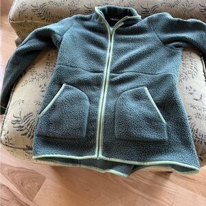 Helly Hansen Green Fleece Ski Jacket